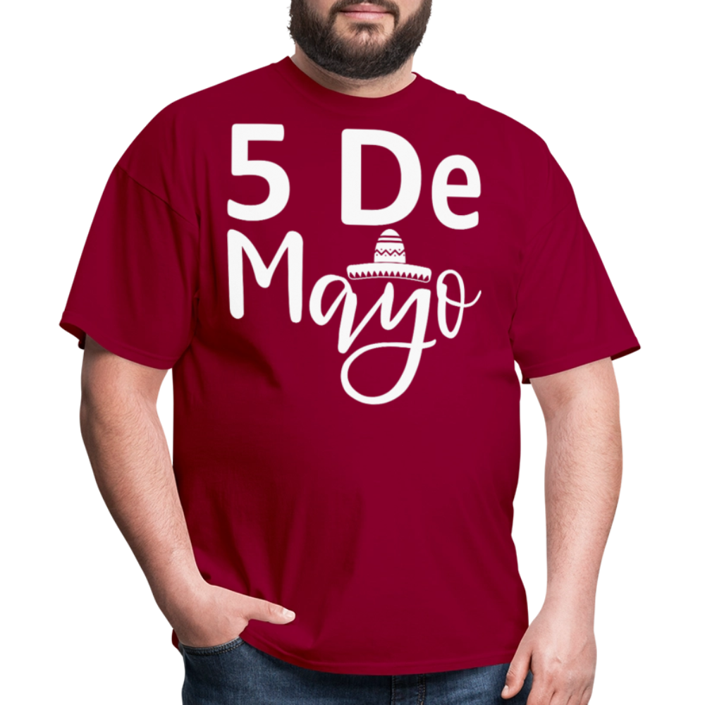 5 De Mayo Celebration Outfit Cinco de Mayo Party T-shirt - dark red