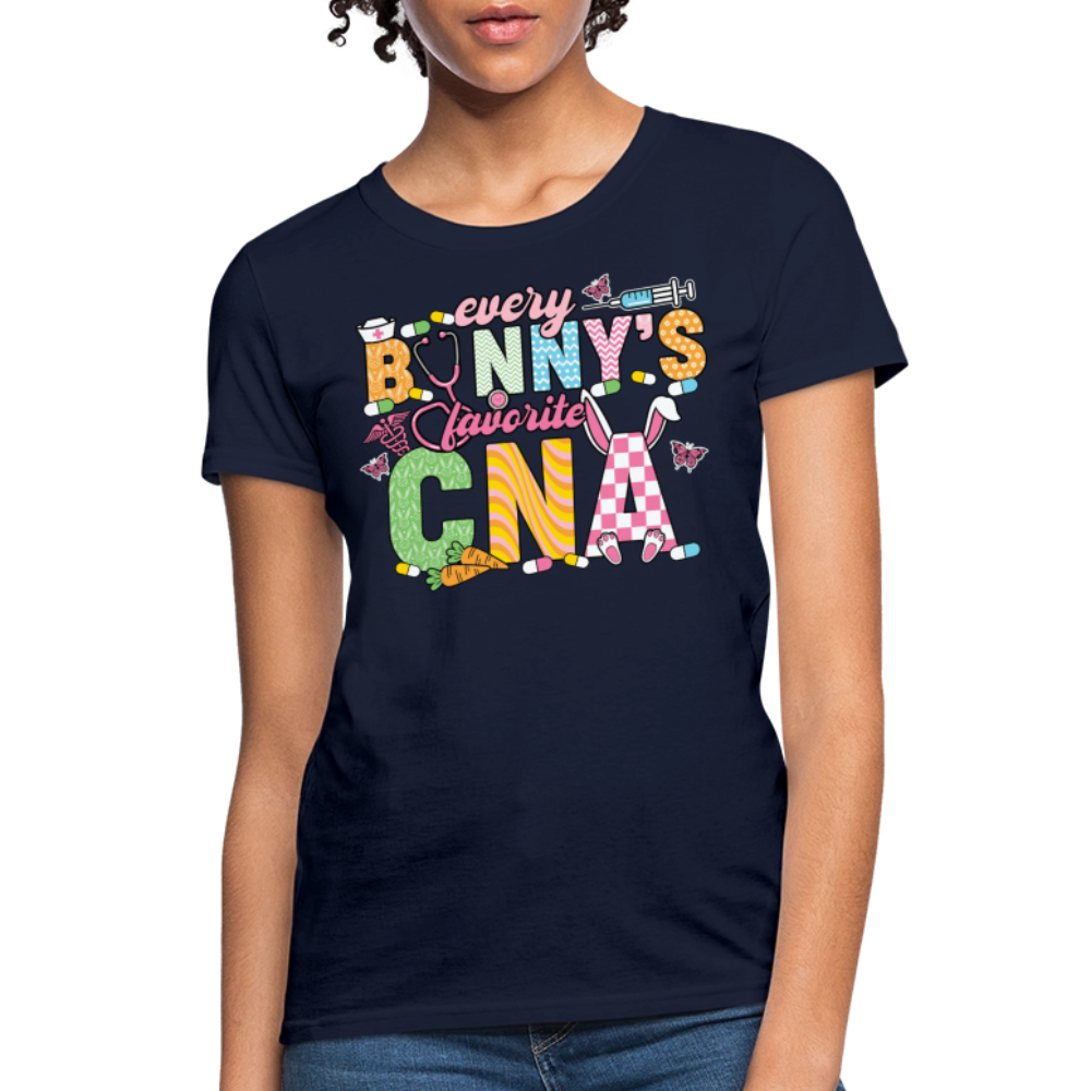 Every Bunny’s Favorite CNA Easter T-Shirt - navy