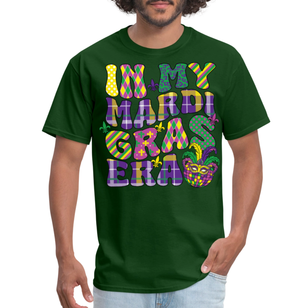 New Orleans Festival Shirt In My Madri Gras Era T-shirt - forest green