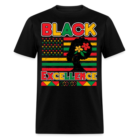 Afrocentric Tee Celebrating Black Culture T-shirt - black