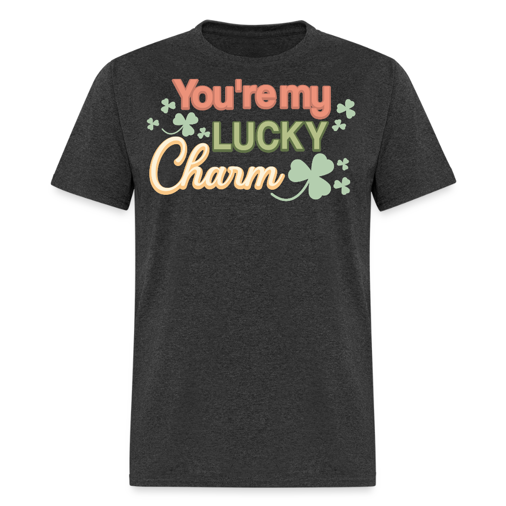 You're My Lucky Charm St Patrick’s T-shirt - heather black