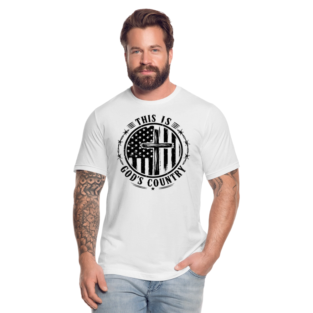 This Is God's Country T-Shirt | Bella + Canvas Unisex Tee - white