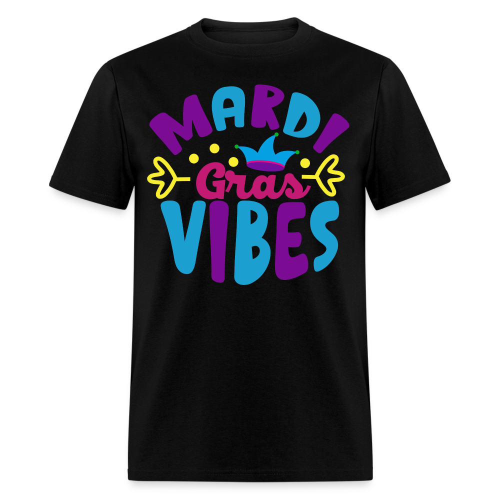 Mardi Gras Shirts For Couples New Orleans Carnival Graphic T-shirt - black