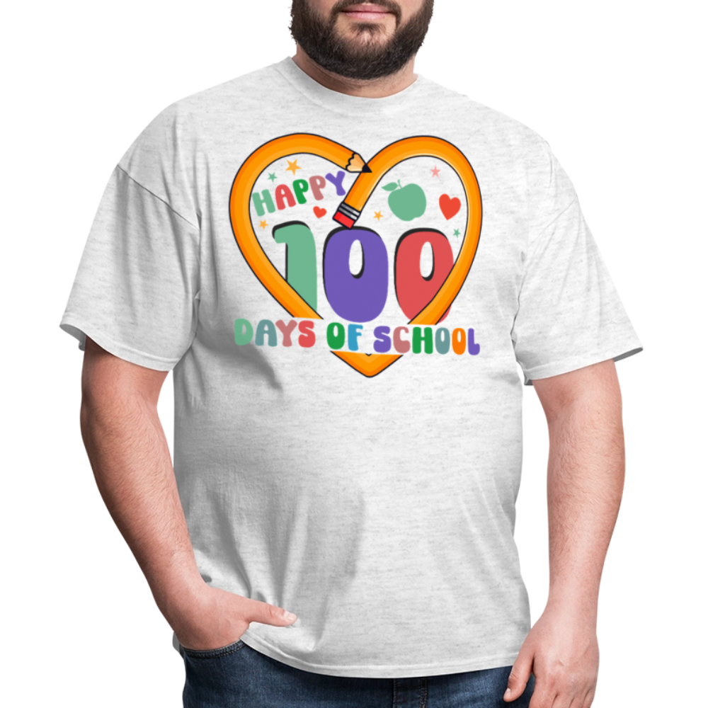 Best 100 Days Of School Gifts For Teachers Unisex T-Shirt - light heather gray