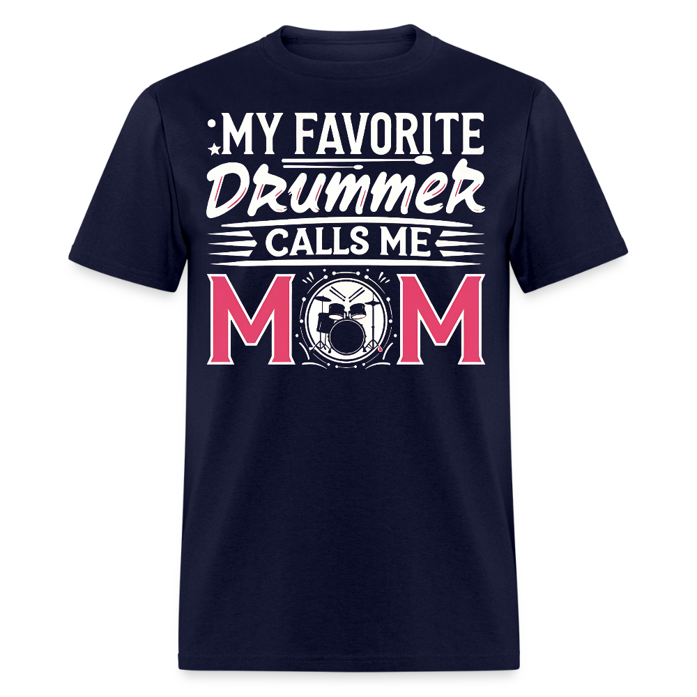 Gifts For Moms Of Drummers T-shirt - navy