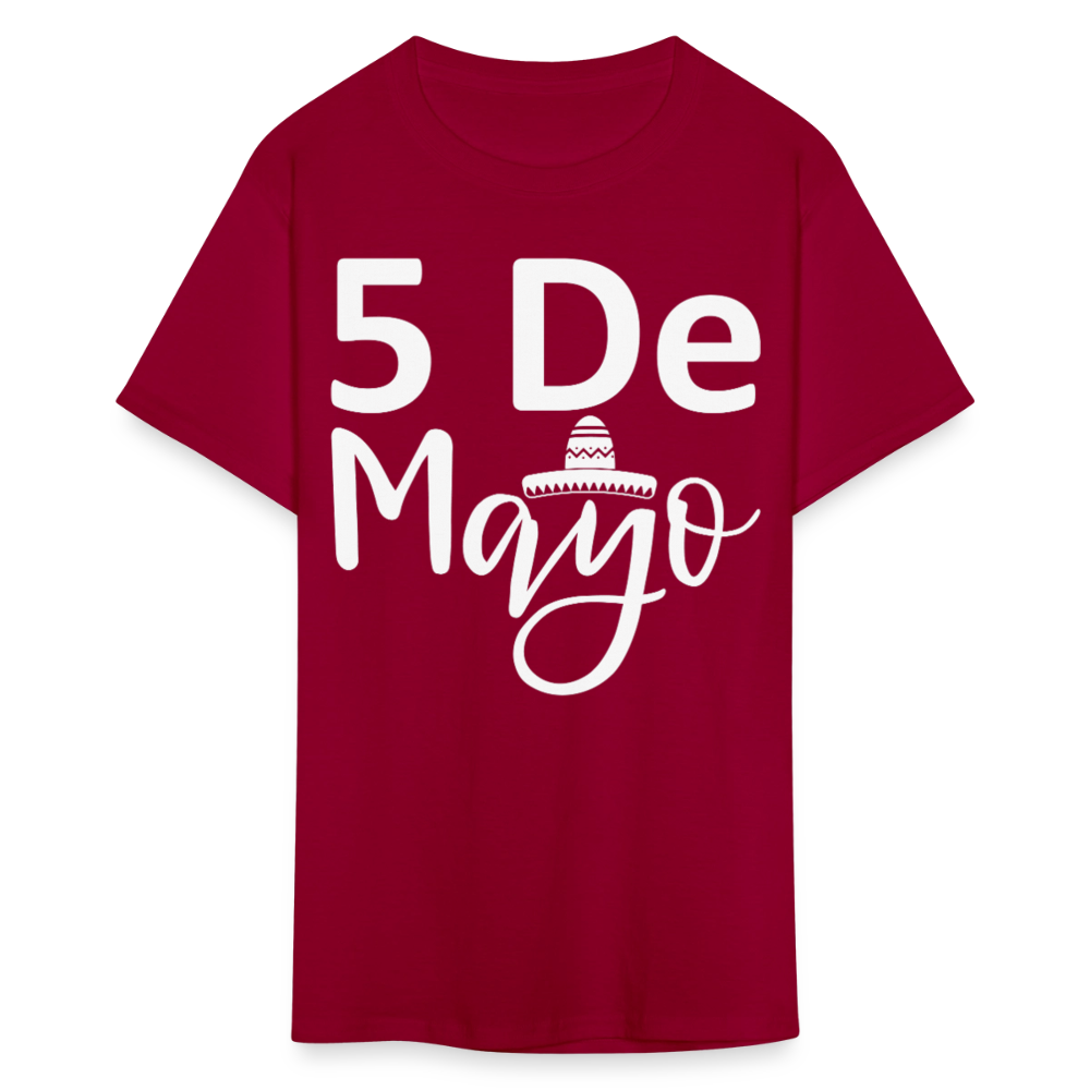 5 De Mayo Celebration Outfit Cinco de Mayo Party T-shirt - dark red