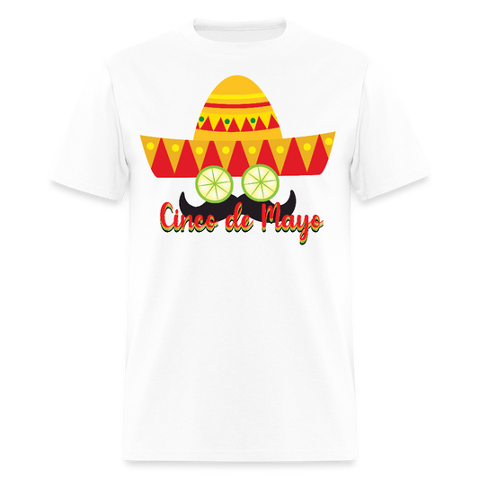 Mexican Fiesta themed Apparel For Cinco de Mayo T-shirt - white