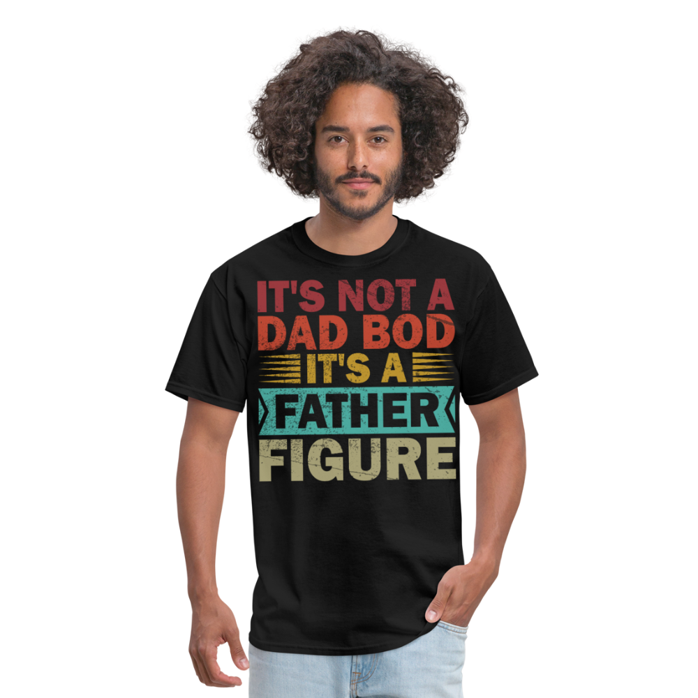 Funny Dad Bod Shirt for Father's Day Clasic T-shirt - black