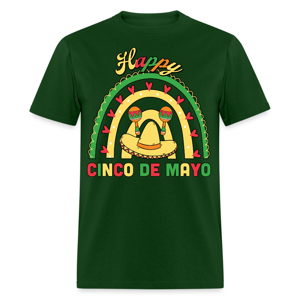 Funny Mexican Party Shirt For Cinco De Mayo Mexican Fiesta T-shirt - forest green