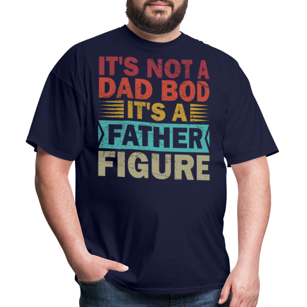 Funny Dad Bod Shirt for Father's Day Clasic T-shirt - navy