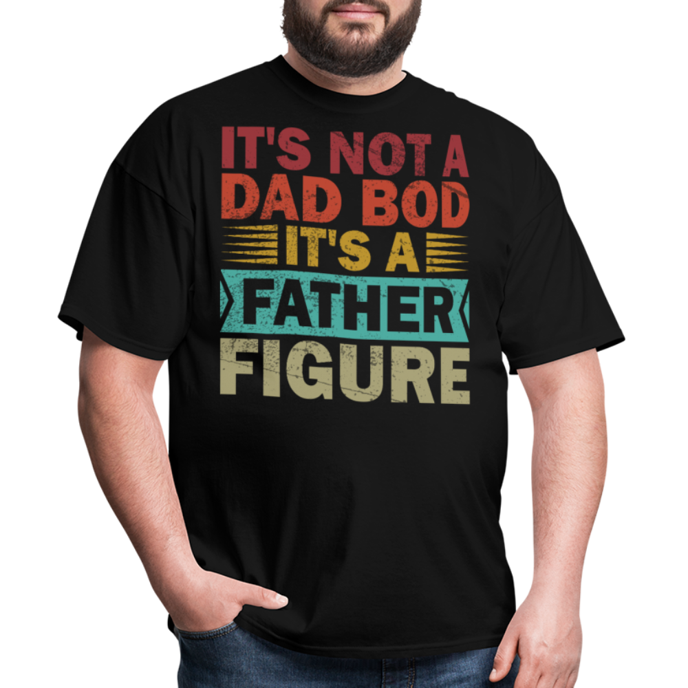 Funny Dad Bod Shirt for Father's Day Clasic T-shirt - black