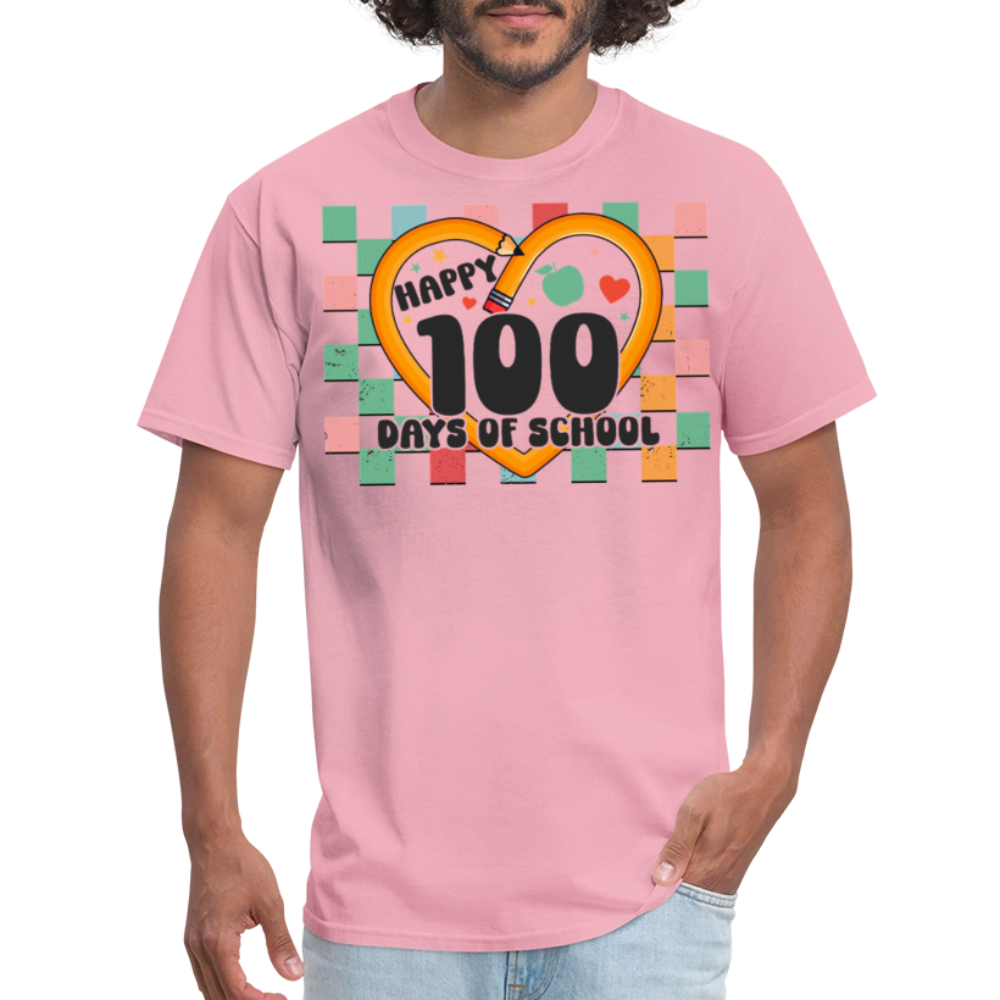 100 Days of school Shirt For Teachers Unisex Tee - pink