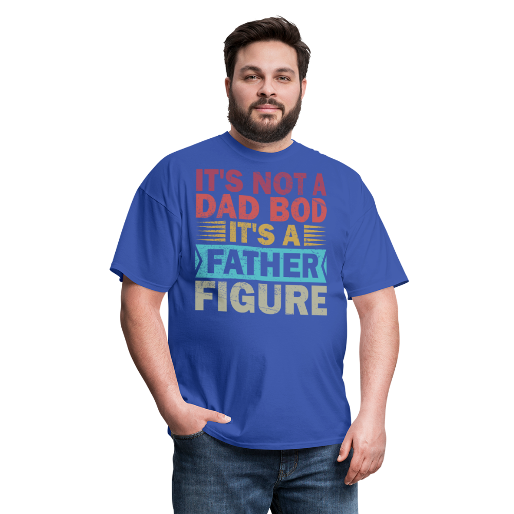 Funny Dad Bod Shirt for Father's Day Clasic T-shirt - royal blue