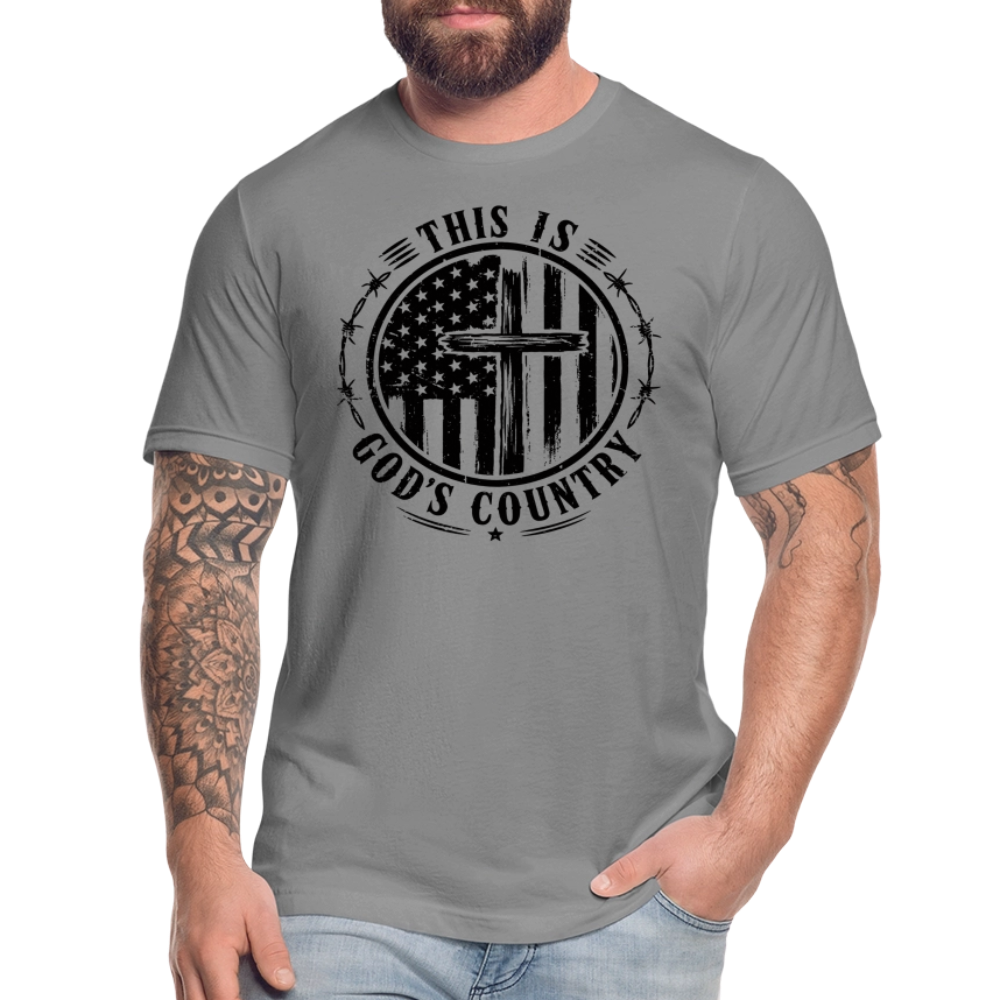This Is God's Country T-Shirt | Bella + Canvas Unisex Tee - slate