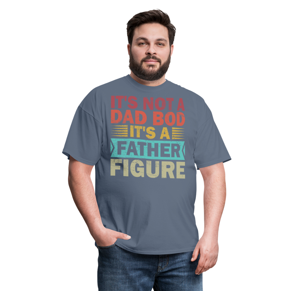 Funny Dad Bod Shirt for Father's Day Clasic T-shirt - denim