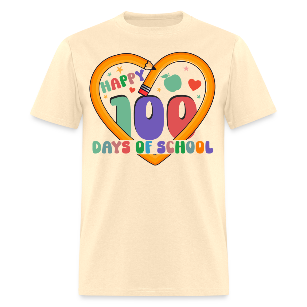 Best 100 Days Of School Gifts For Teachers Unisex T-Shirt - natural