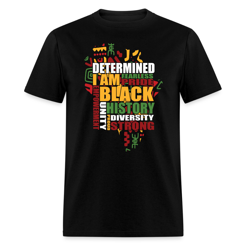 Black Empowerment Shirt For Men and Women Black Pride Graphic T-shirt - black