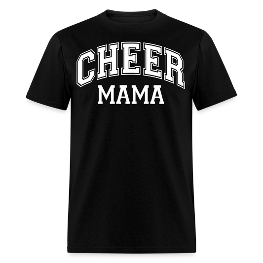 Game Day Tee For Cheer Moms T-shirt - black