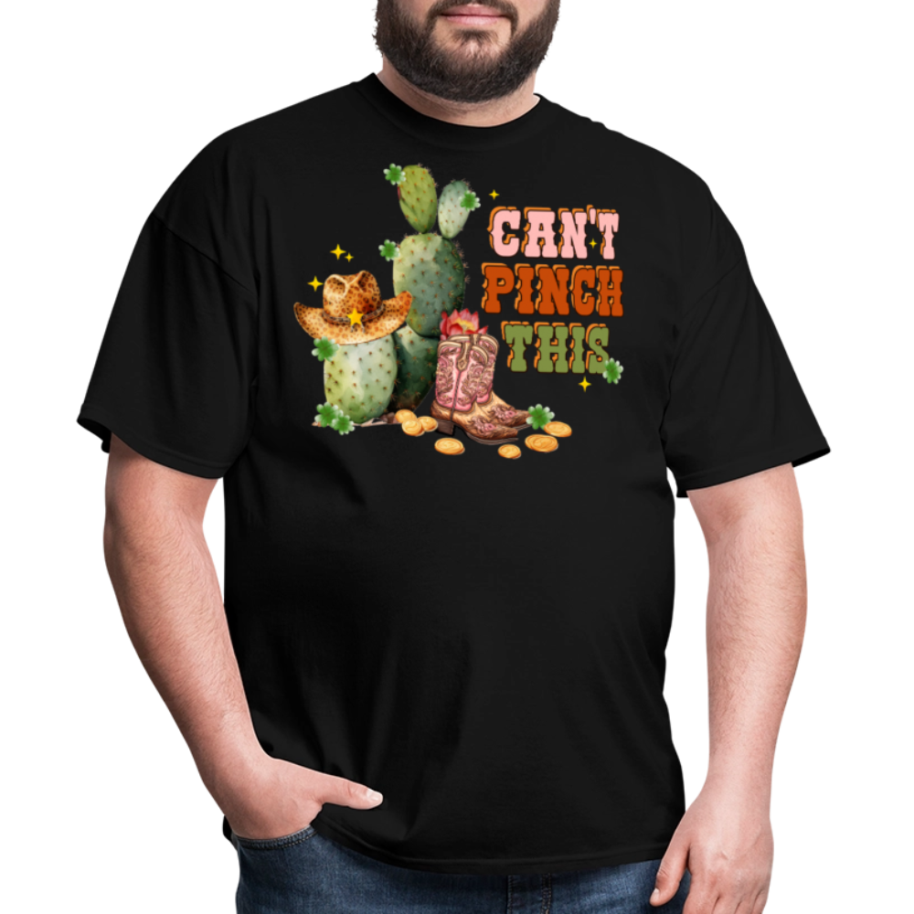 Can’t Pinch This Western St Patrick’s Day T-shirt - black