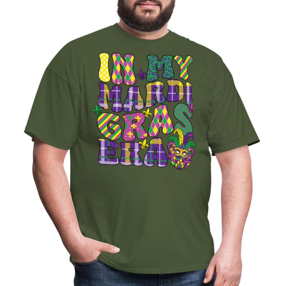 New Orleans Festival Shirt In My Madri Gras Era T-shirt - military green