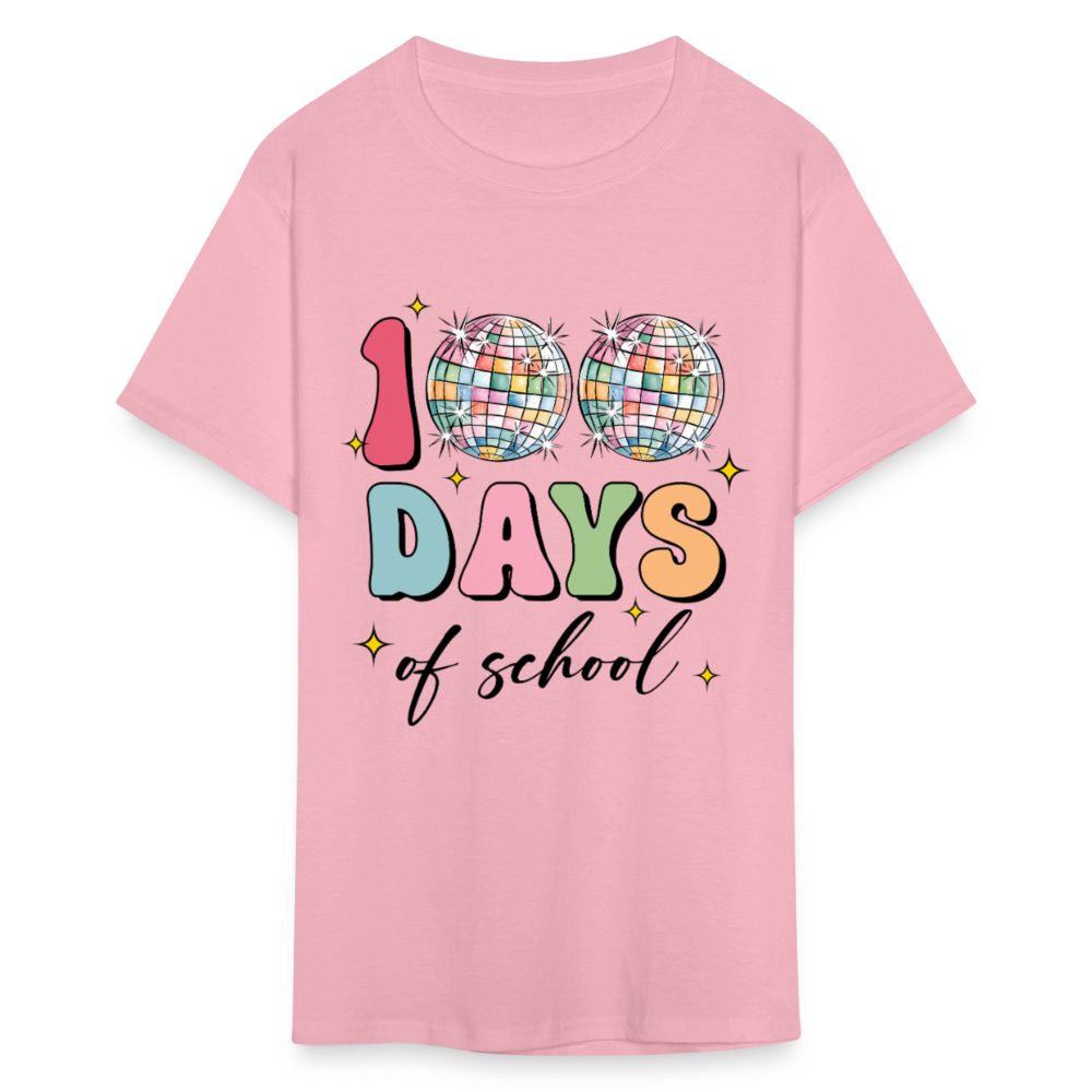 Colorful Teacher Appreciation Gifts Best 100Days Of School T-shirt - pink