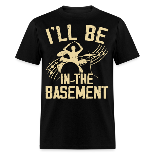 Musician Lifestyle Tee For Drummers T-shirt - black