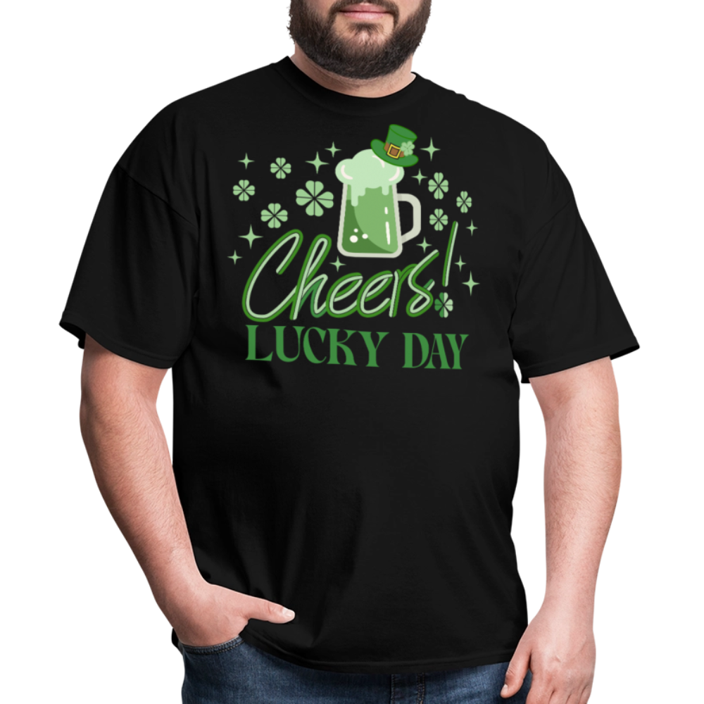 Lucky Day St Patrick’s Drinking Team T-shirt - black