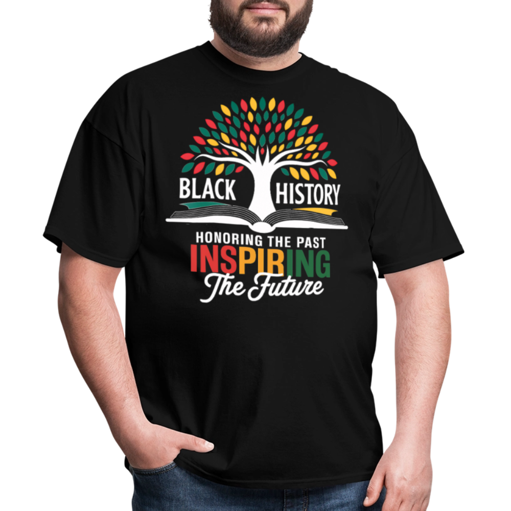 Honoring The Past Inspiring The Future Men And Women T-Shirt - black