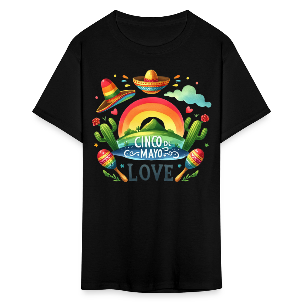 Mexican Holiday Outfit Ideas For Cinco De Mayo T-shirt - black