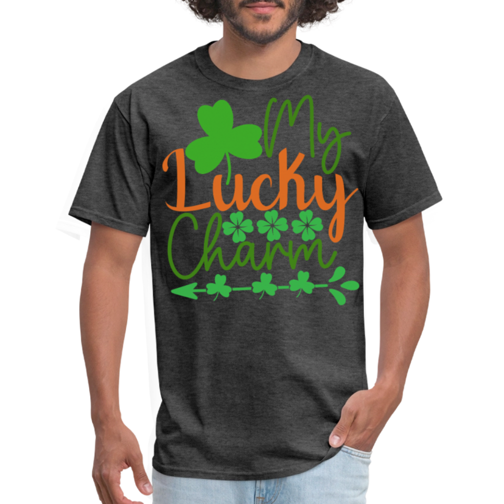 Cute Lucky Charm St Patrick’s Classic T-shirt - heather black