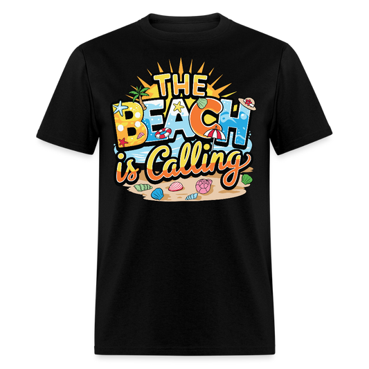 Funny Beach Vacation Tee For Summer T-shirt - black