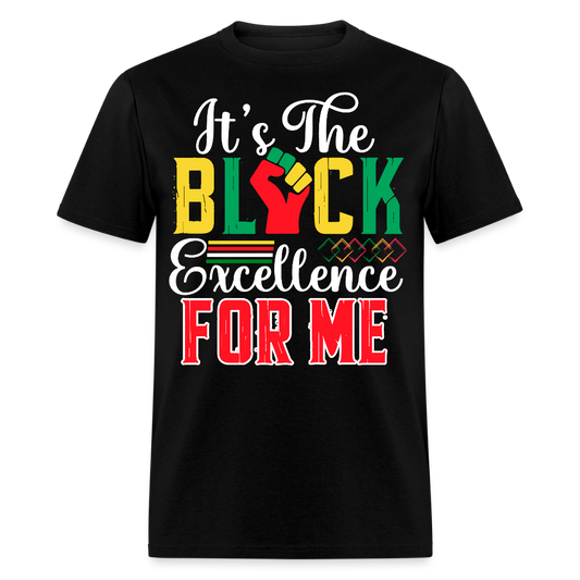 Black Excellence T-shirts For Men and Women T-Shirt - black