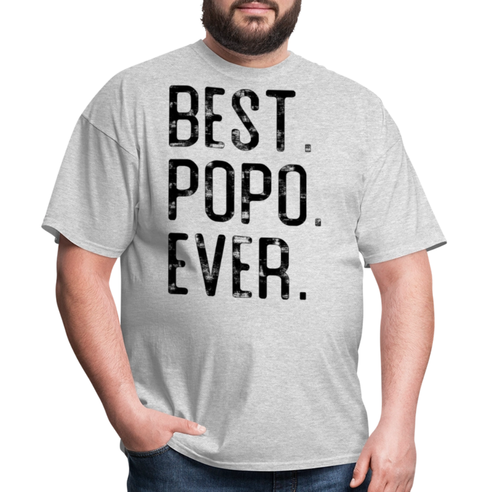 Funny Popo Appreciation Gift T-shirt - heather gray