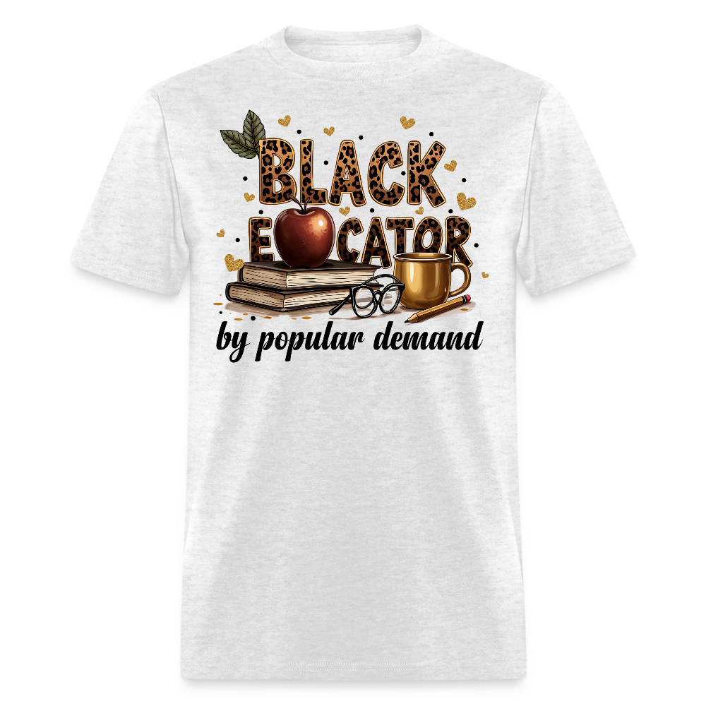 Teacher Appreciation Gifts For Black Women T-shirt - light heather gray