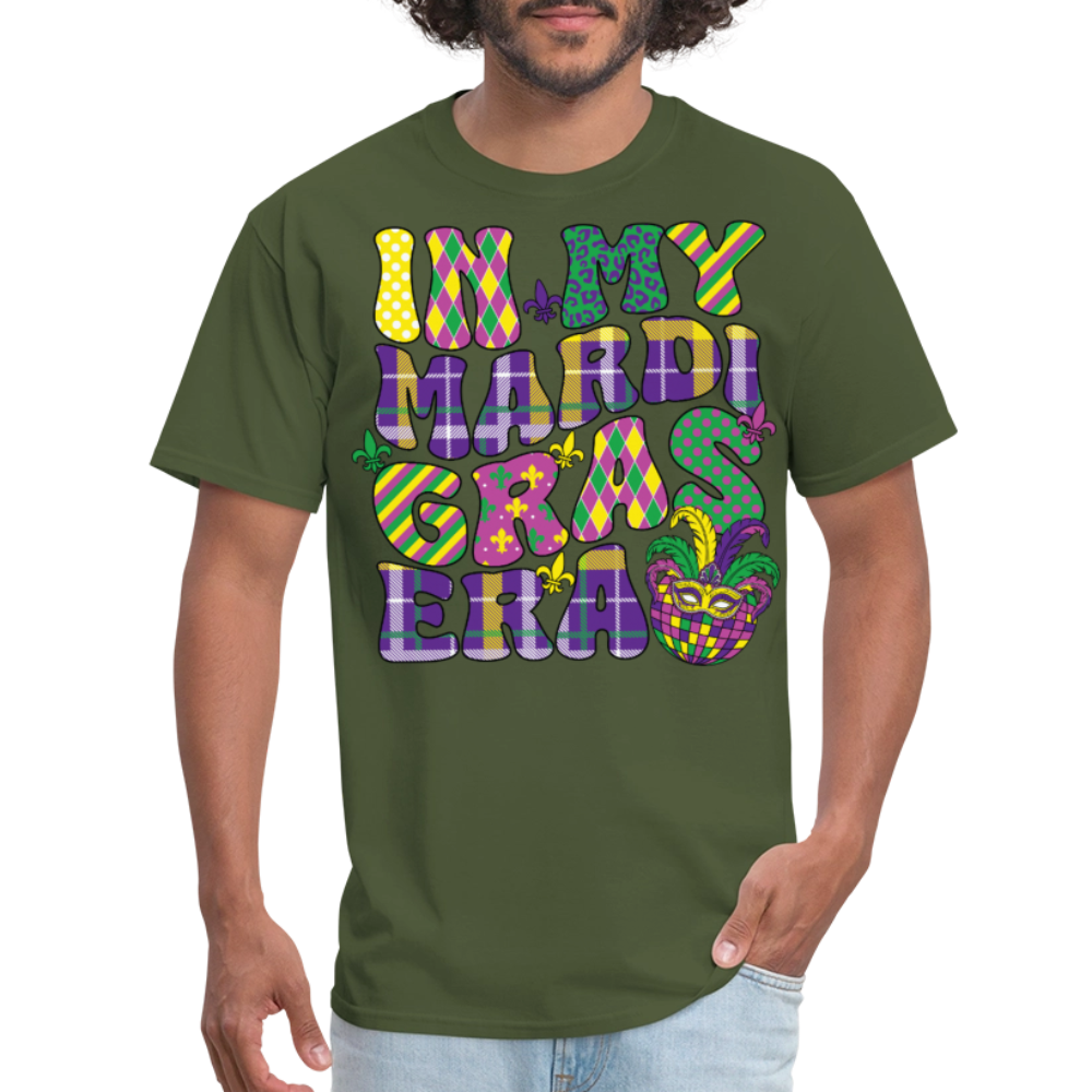 New Orleans Festival Shirt In My Madri Gras Era T-shirt - military green