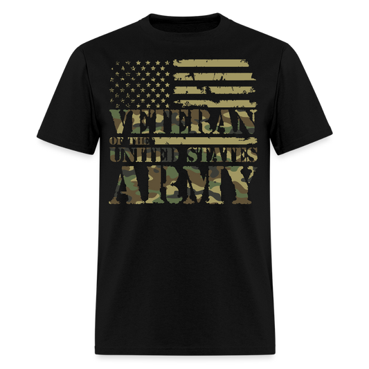 Veteran Of The United States Army Veterans Day Military T-Shirt - black