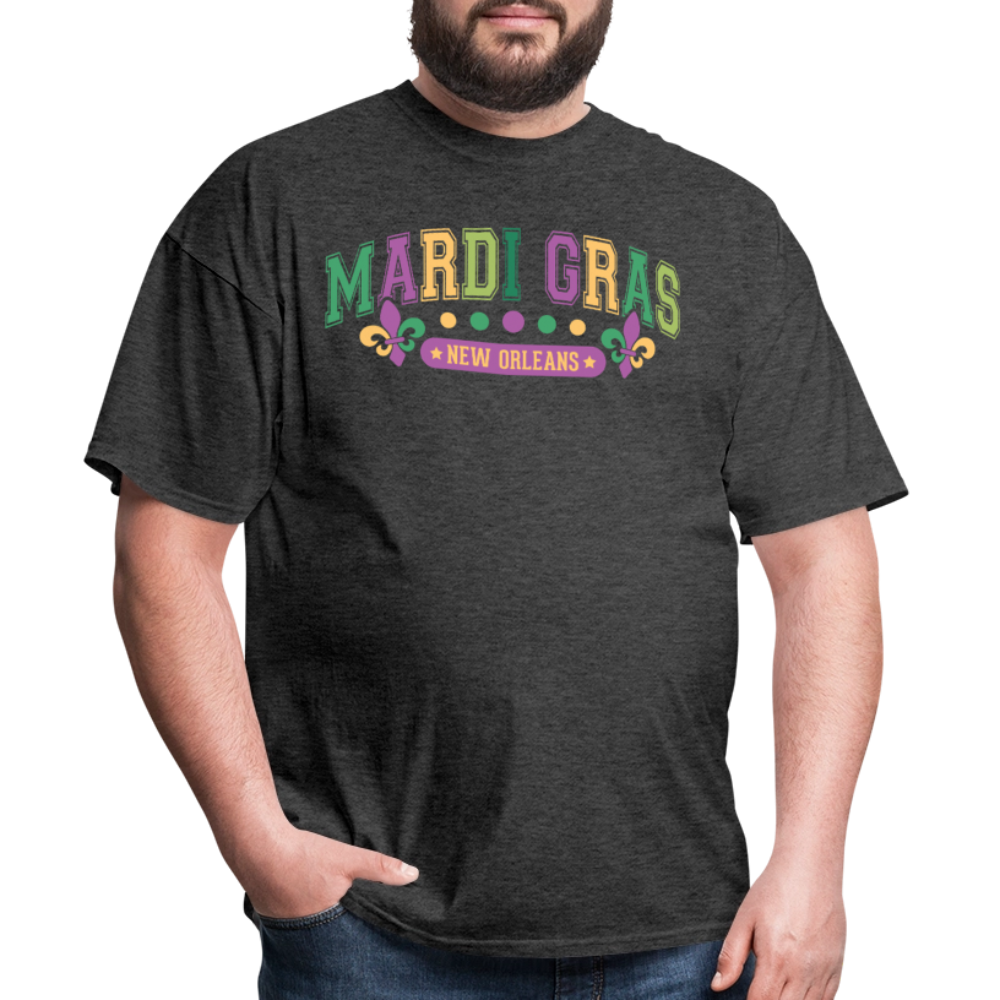 New Orleans Party Outfit for Mardi Gras Unisex T-shirt - heather black