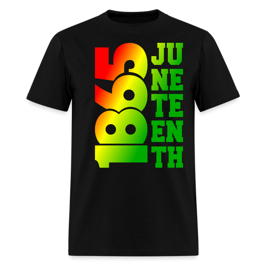 1865 Juneteenth Celebration Black Power T-Shirt - black