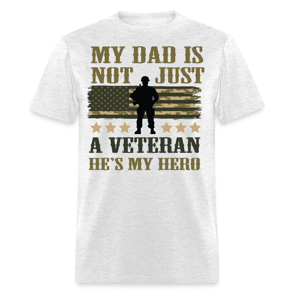 Father's Day Gifts For Veterans T-shirt - light heather gray