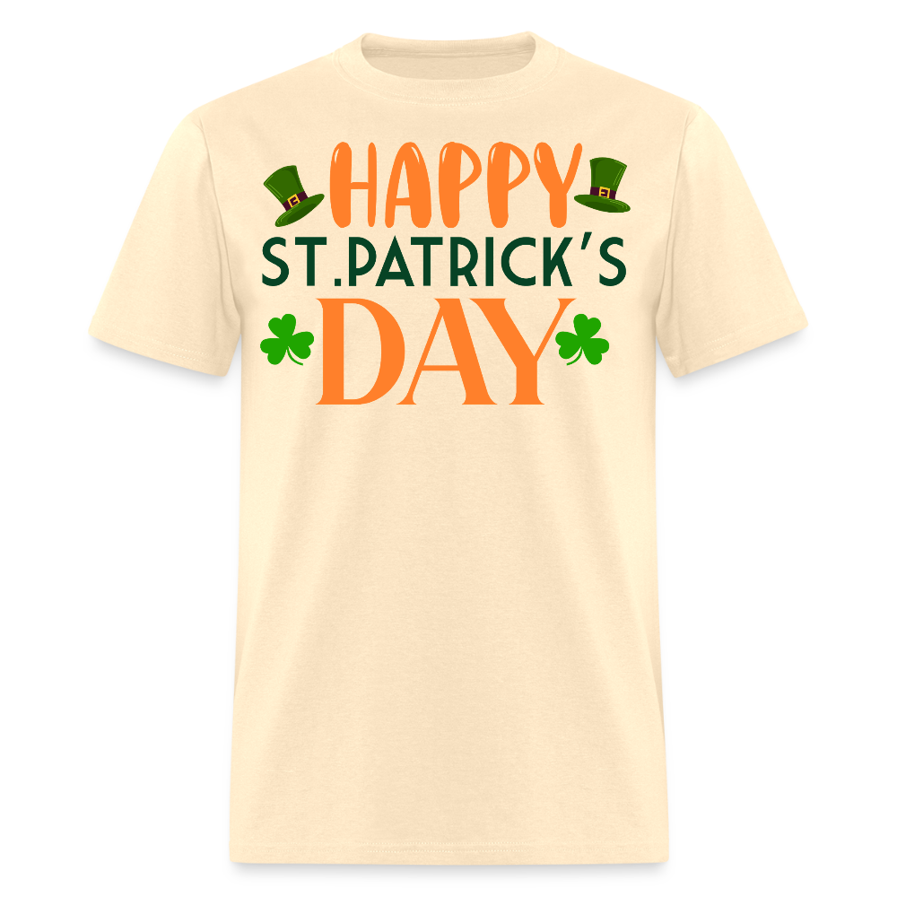 Cute Leprechaun-themed St Paddy’s Tee St Patrick’s Day T-shirt - natural