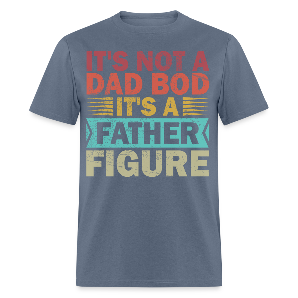 Funny Dad Bod Shirt for Father's Day Clasic T-shirt - denim