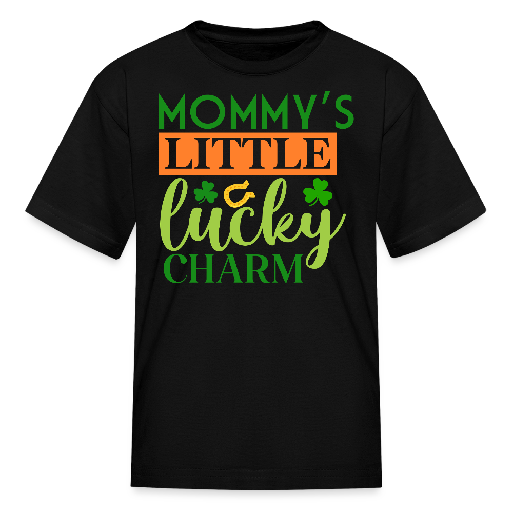 Cute Lucky Charm Baby For St Paddy’s Day T-shirt - black