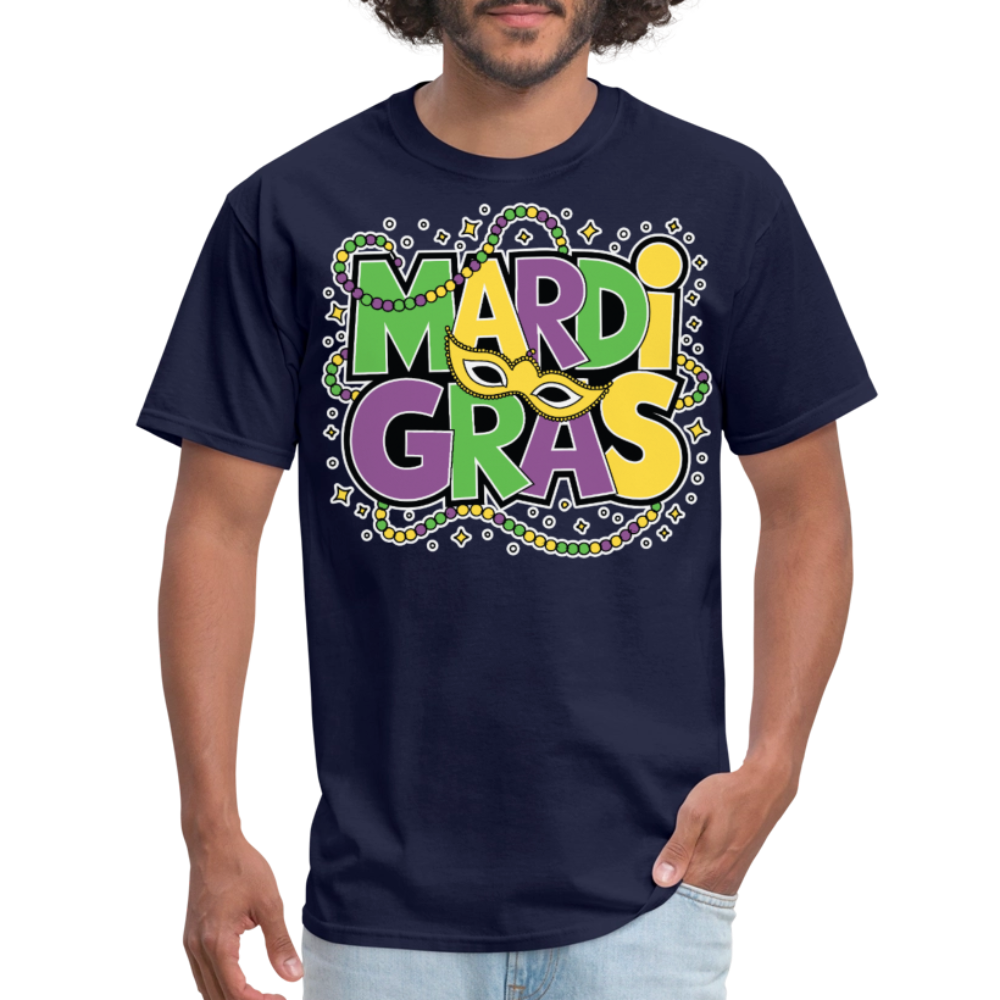 Unique Mardi Gras T-shirts For Women Comfortable Mardi Gras Longline T-shirt - navy