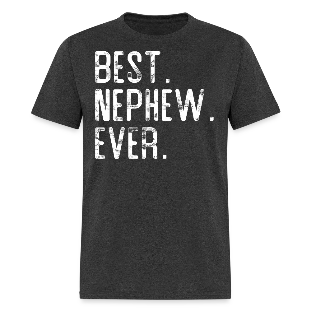 Unique Birthday Gift For Nephew T-shirt - heather black