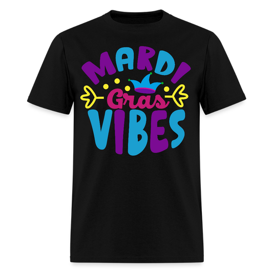 Mardi Gras Shirts For Couples New Orleans Carnival Graphic T-shirt - black