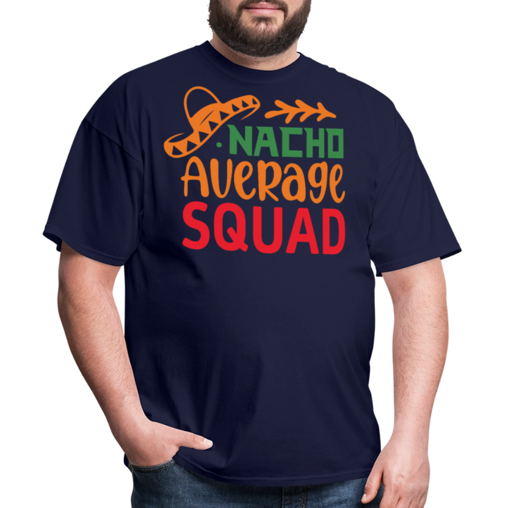 Nacho Average Squad Matching Fiesta T-shirt - navy