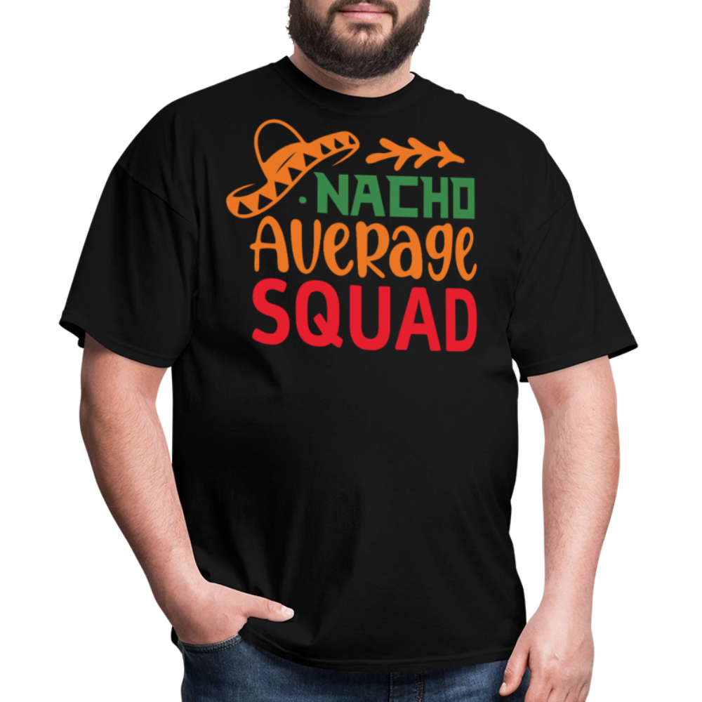 Nacho Average Squad Matching Fiesta T-shirt - black