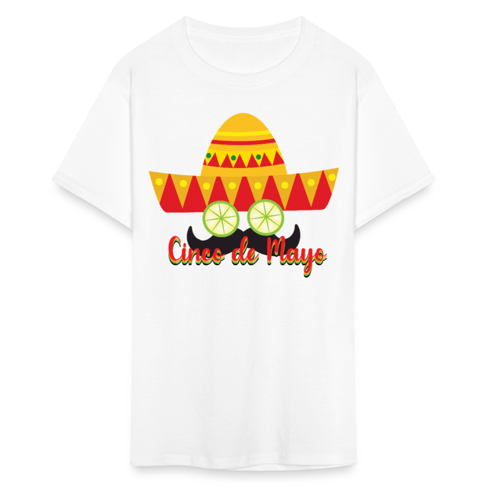 Mexican Fiesta themed Apparel For Cinco de Mayo T-shirt - white