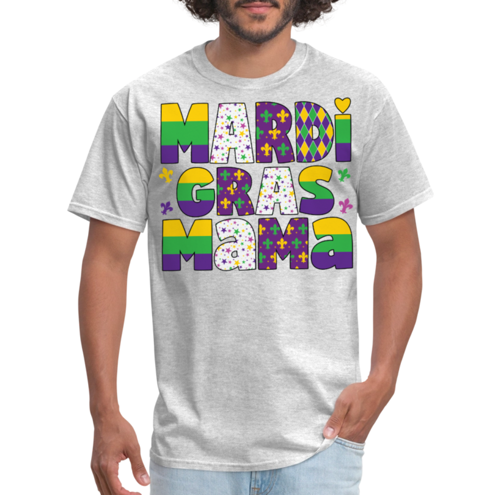 Mardi Gras Festival Shirt For Women New Orleans Carnival T-shirt - heather gray