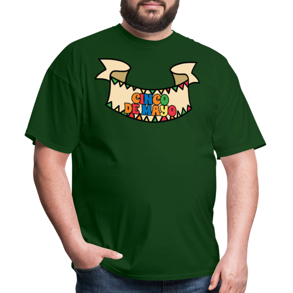 Best Festive Cinco De Mayo Outfits For Parties T-Shirt - forest green